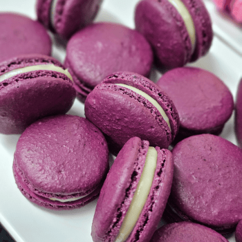 Curso Prático Macarons 18/07/26 09h às 12h30